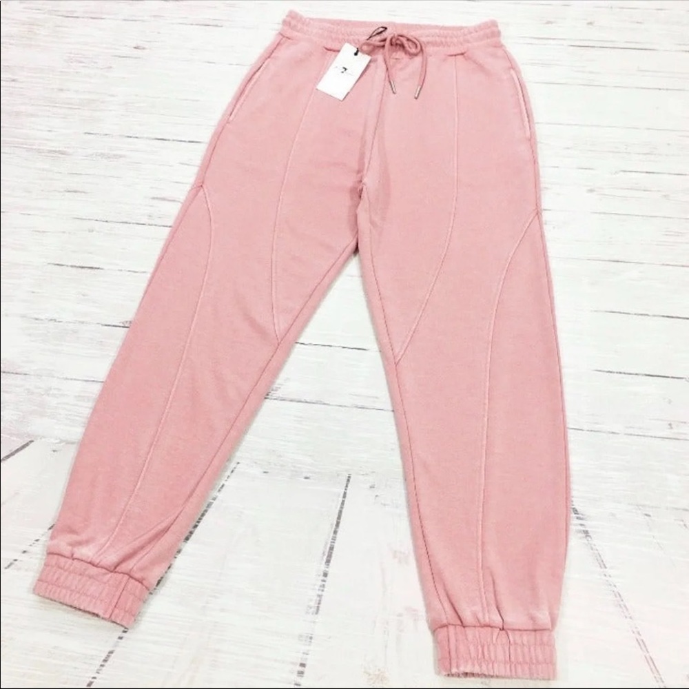 NWT 7 for All Mankind Dyed Drawstring Relaxed Jogg - Picture 7 of 8